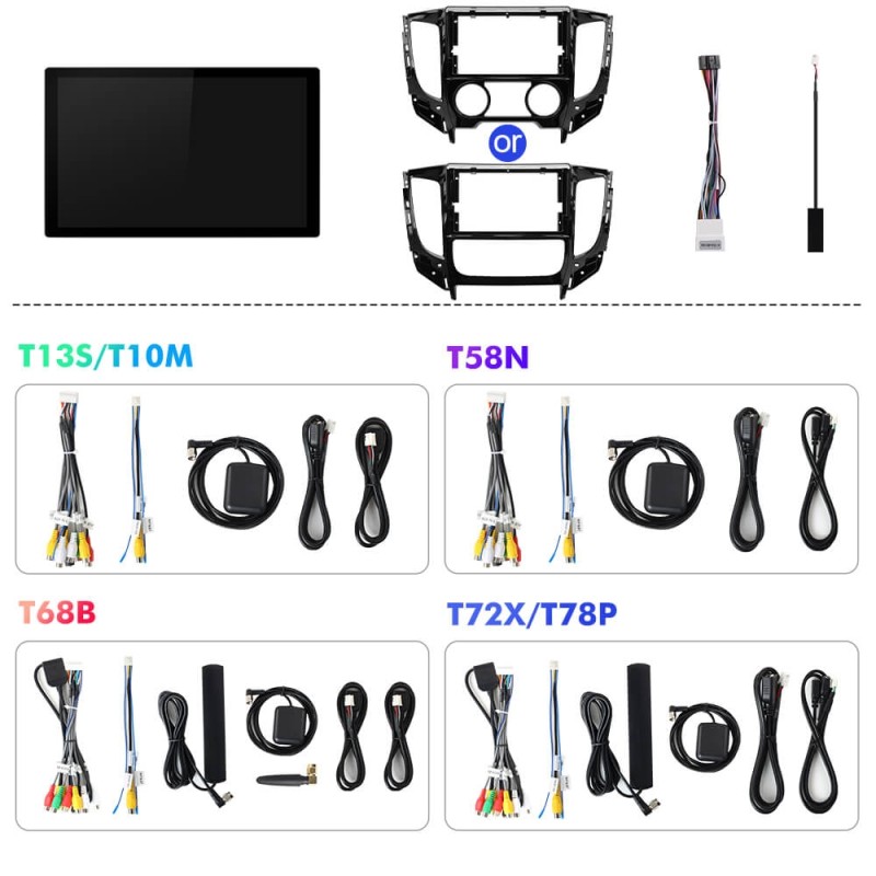 NEW! 11.5” Android 13 For MITSUBISHI TRITON L200 2015-2022 Car Radio HDMI Video Output