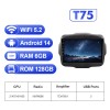 Upgrade from T72 - T75 series Android 14 UIS7865 Car Radio For Jeep Renegade 2014-2022 with 9" Screen