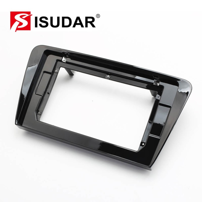 ISUDAR Car Radio Fascias Frame For Skoda Octavia A7 3 2014-2018 Stereo Plastic Panel