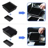 ISUDAR Storage Box for 2021-2023 Tesla Model 3 Model Y 4 Pieces Car Accessories Center Console Hidden Organizer