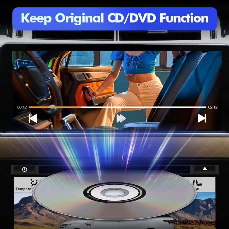 AC Panel 9 inch Touch LCD Screen For Range Rover Sport L494 (2014-2017) Climate Control Car Air Conditioning Board