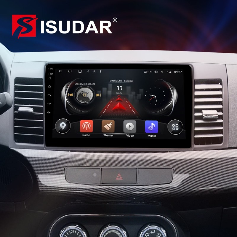 Car Radio Tape Recorder For Mitsubishi Lancer 2007 - 2013