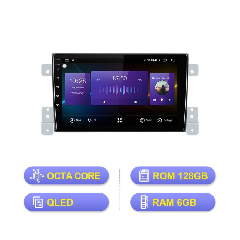 ISUDAR QLED 4G Sim card Android 10 Car Radio For SUZUKI/Grand Vitara