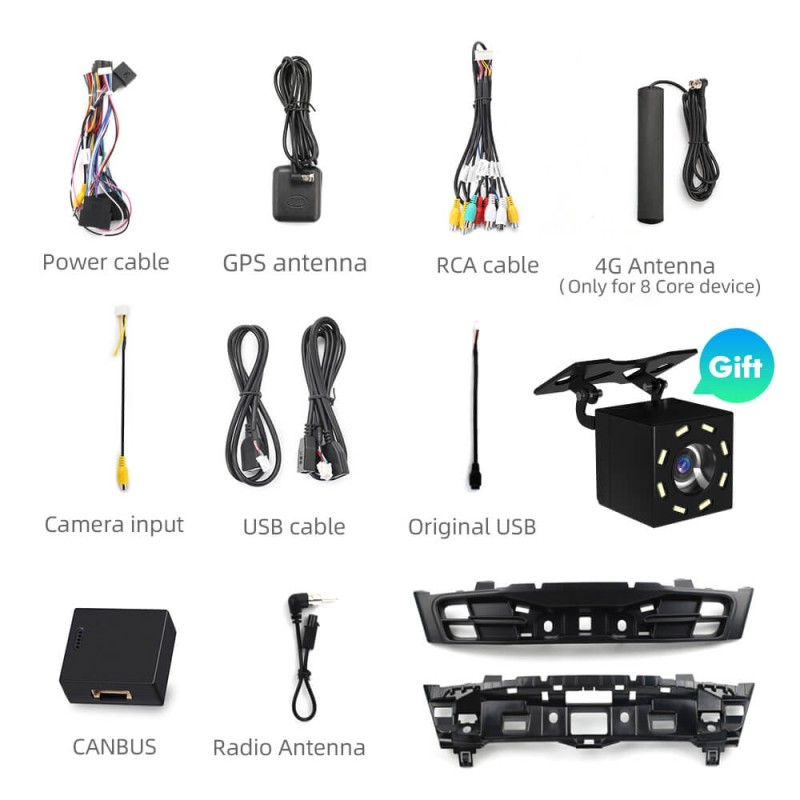 ISUDAR Upgraded Tesla style Android 12 Car Radio For Ford/Focus 2012-2017 Auto GPS