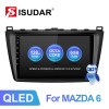 ISUDAR V72 QLED Android 10 Car Radio For Mazda 6 2 3 GH 2007-2012