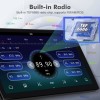 Q6 Qualcomm Android 13 For Honda Pilot 2005-2008 9" screen music car radio DSP ADAU