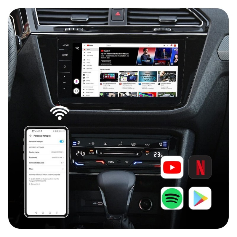 USB Carplay Carlinkit Adapter For BMW VW Mercedes Benz Audi Volvo