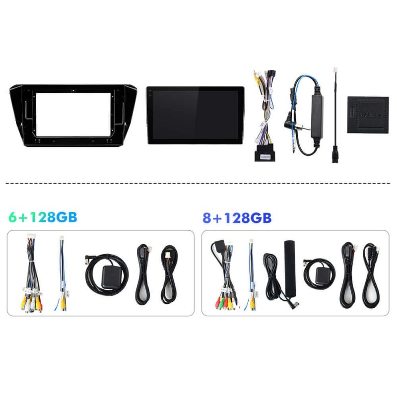 Q6 Qualcomm Android 13 For Volkswagen Skoda Superb 3 2016- 10" screen multimedia car radio DSP ADAU