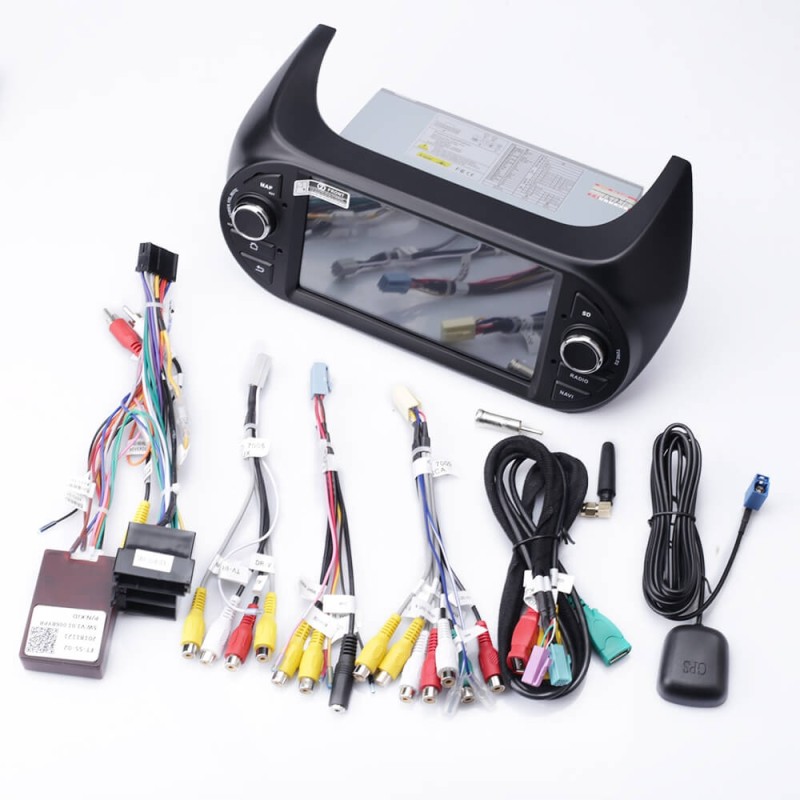ISUDAR 1 Din Auto radio Android 10 Octa core For FIAT/Fiorino/Qubo/Citroen/Nemo/Peugeot/Bipper