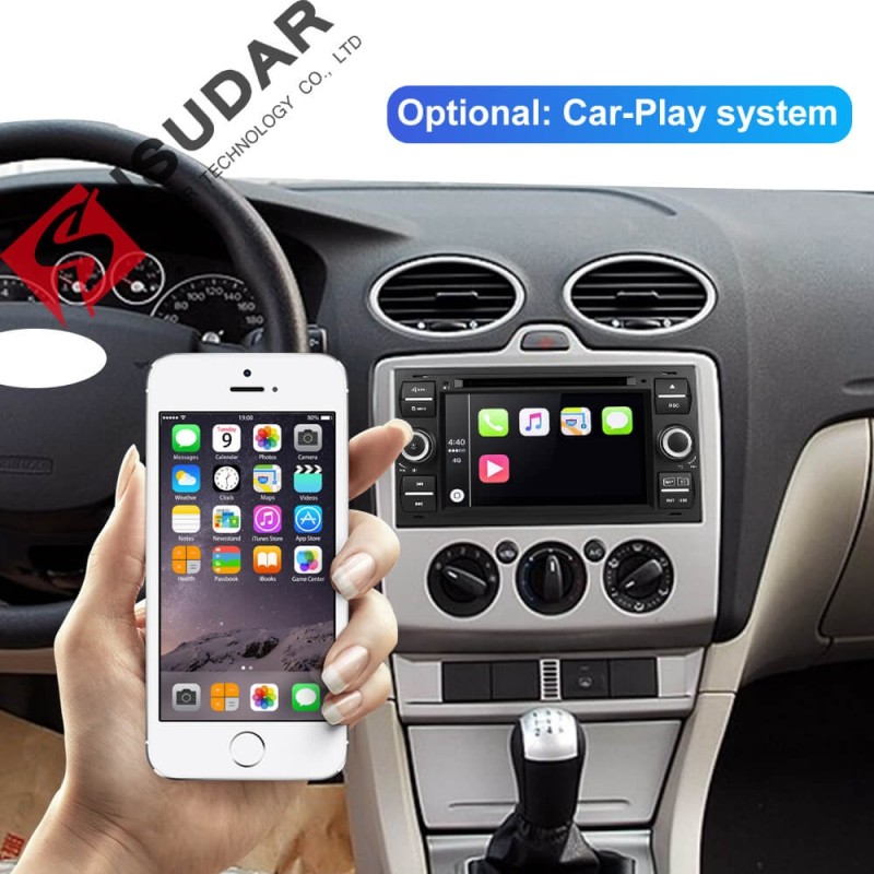 ISUDAR 2 Din Auto radio Android 9 Octa core For Ford/Mondeo/Focus/Transit/C-MAX