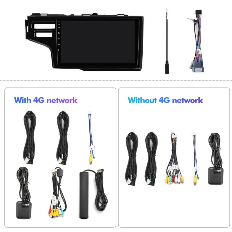 NEW! Android 13 Car Radio For Honda Fit 2015-2019 Multimedia Video Player Navigation GPS 4G