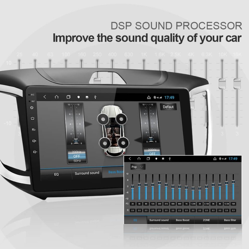 ISUDAR H53 1 Din Android Car Radio For Hyundai/Creta/IX25 2015-2018