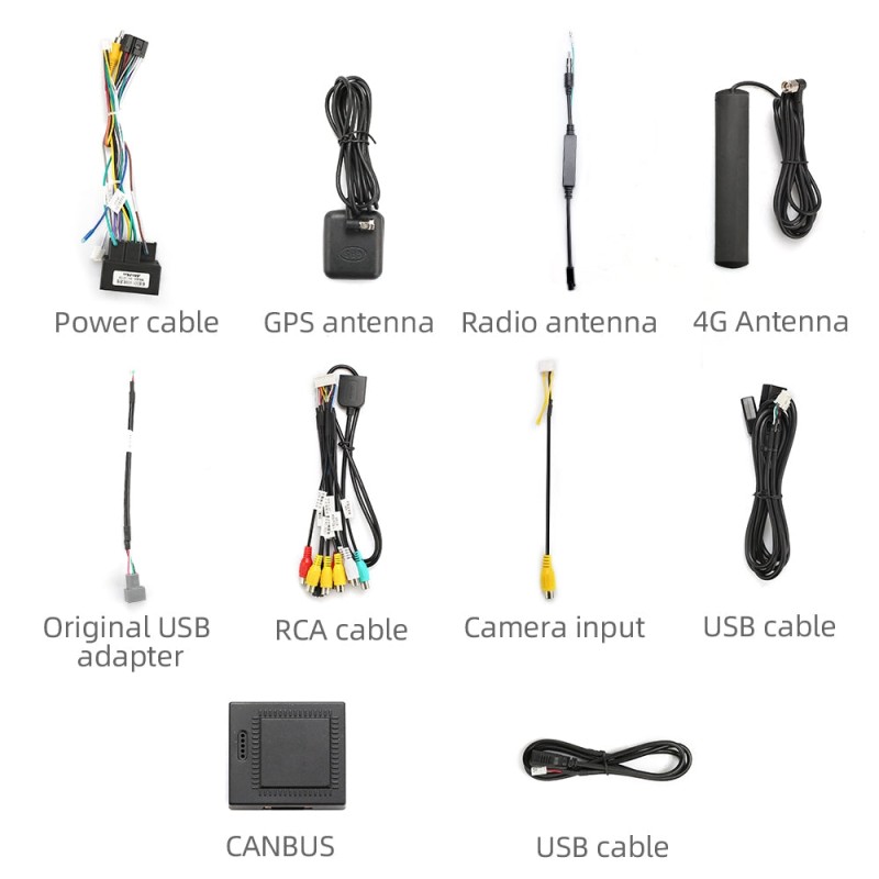 T72 Android 10 Car Radio For Citroen/Elysee/Peugeot 301 2013 2014-