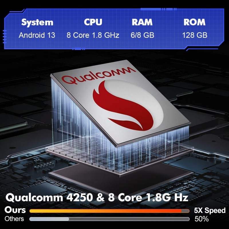 Q6 Qualcomm Android 13 For VW Volkswagen POLO 2021 2022 10" screen multimedia car radio DSP ADAU