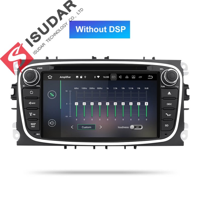 ISUDAR 2 Din Auto radio Android 9 Octa core For FORD/Focus/Mondeo/MAX/Galaxy