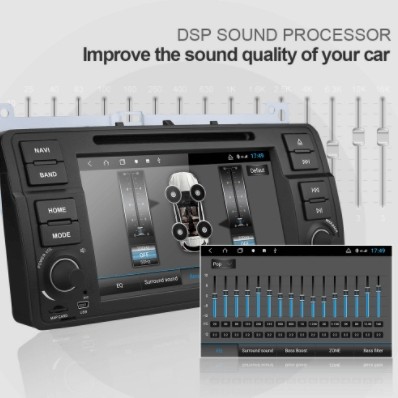 ISUDAR H53 1 Din Android Car Radio For BMW/E46/M3/Rover/3 Series