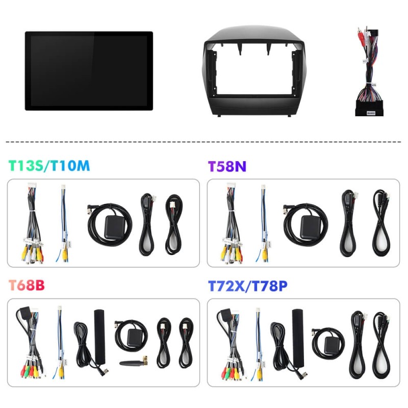 NEW! 11.5” Android 13 For Hyundai Tucson 2 IX35 2009-2015 Car Radio HDMI Video Output