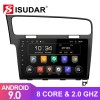 Isudar T8 1 Din Auto Radio Android 9 For VW/Volkswagen/Golf 7