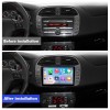 Q6 Qualcomm Android 13 For Fiat Bravo 2007-2012 9" screen multimedia car radio DSP ADAU