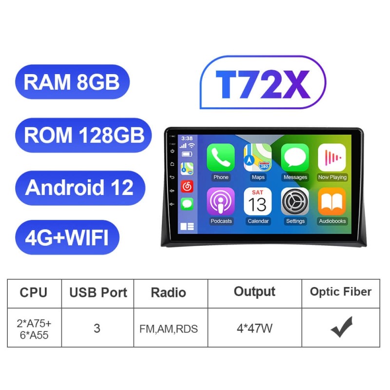 NEW UPGRADE! T72 9 inch 1280*720P Car Radio Multimedia For Volkswagen VW Transporter Multivan T5 Caravel