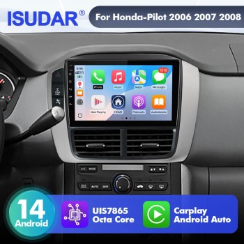 For Honda Pilot 2005-2008 Upgrade from T72 - T75 Android 14 UIS7865 Car Radio