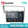 Isudar PX6 1 Din Auto Radio Android 10 For Volkswagen/Golf 7