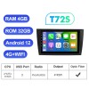 T72 QLED Wireless Carplay 9” Car Radio For Volkswagen VW Golf 6 2008-2016 Multimedia Player