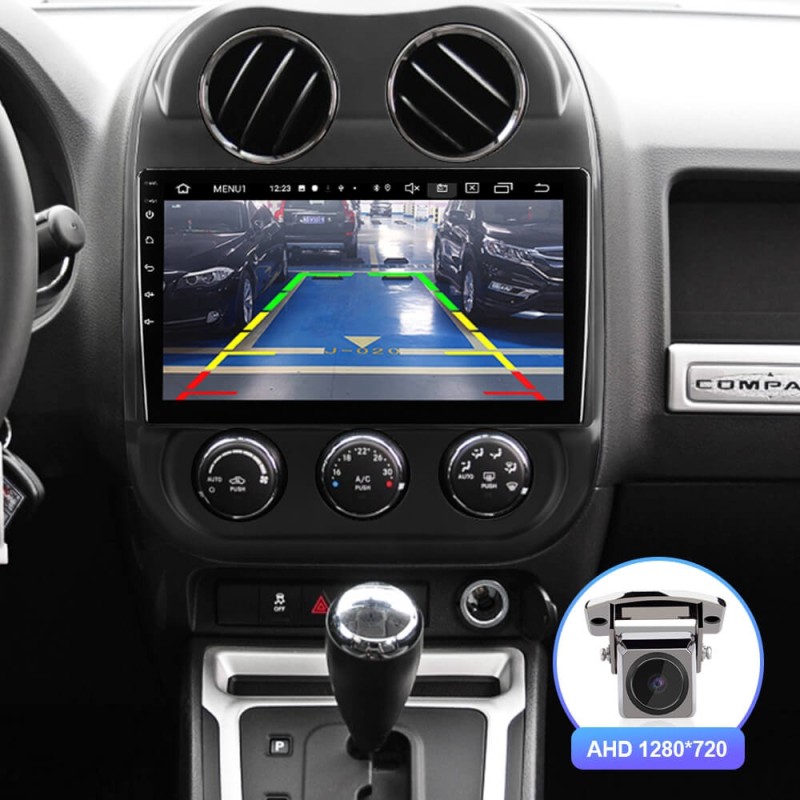 ISUDAR QLED 1280*720P V72 Car Radio For Jeep Compass 1 MK 2009-2015