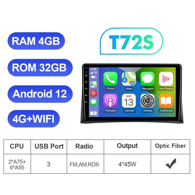 NEW UPGRADE! T72 9 inch 1280*720P Car Radio Multimedia For Volkswagen VW Transporter Multivan T5 Caravel