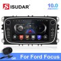 Clearance Sale！Isudar Wireless carplay Android 10 Car Radio For FORD/Focus/S-MAX/Mondeo/C-MAX/Galaxy