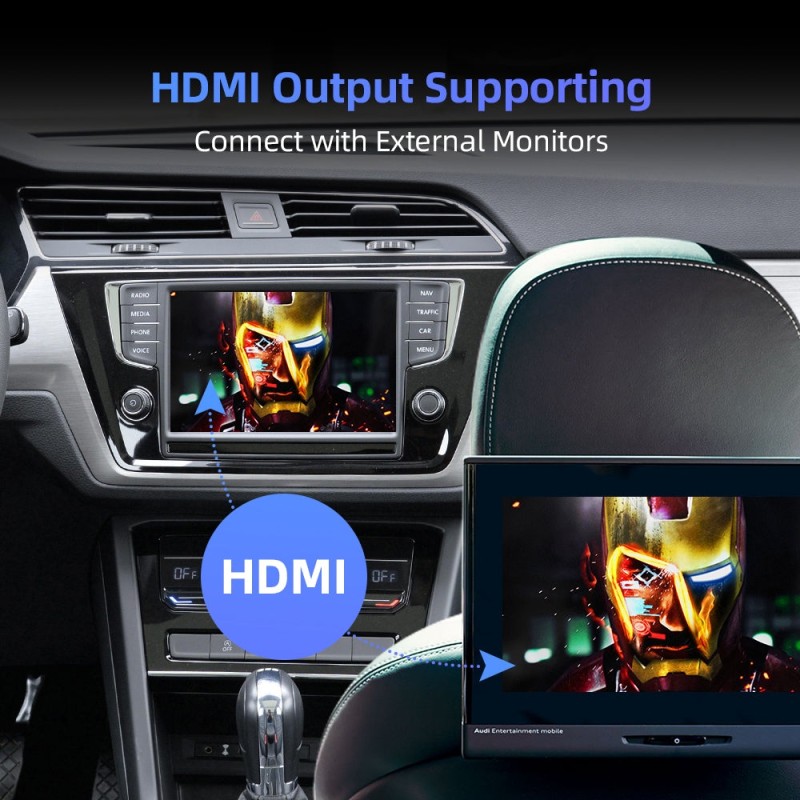 Upgrade original car to wireless Carplay via adapter For BMW VW Mercedes Benz Audi Volvo