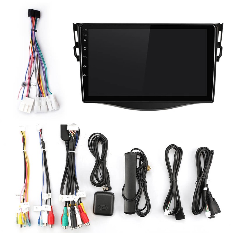 Isudar V72 QLED Android 10 Auto Radio For Toyota RAV4 2007-2012