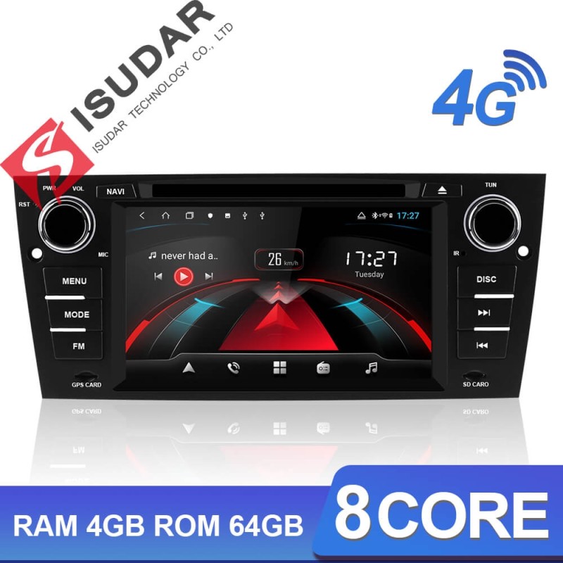 ISUDAR H53 2 Din Android Car Radio For BMW/3 Series E90/E91/E92