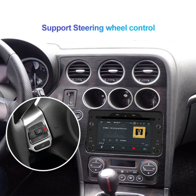 ISUDAR 1 Din Octa core Auto radio Android 10 For Alfa/Romeo/159