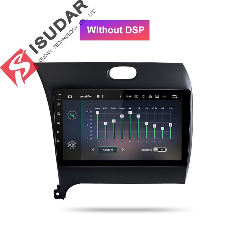 ISUDAR 1 Din Auto Radio Android 9 For Kia CERATO K3 FORTE 2013-2016