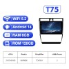 For Audi A6 C5 S6 RS6 1997-2004 T75 Upgrade from T72 Android 14 UIS7865 Car Radio