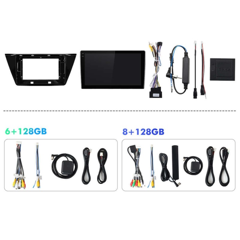 Q6 Qualcomm Android 13 For VW Touran 2016-2018 10" screen multimedia car radio DSP ADAU