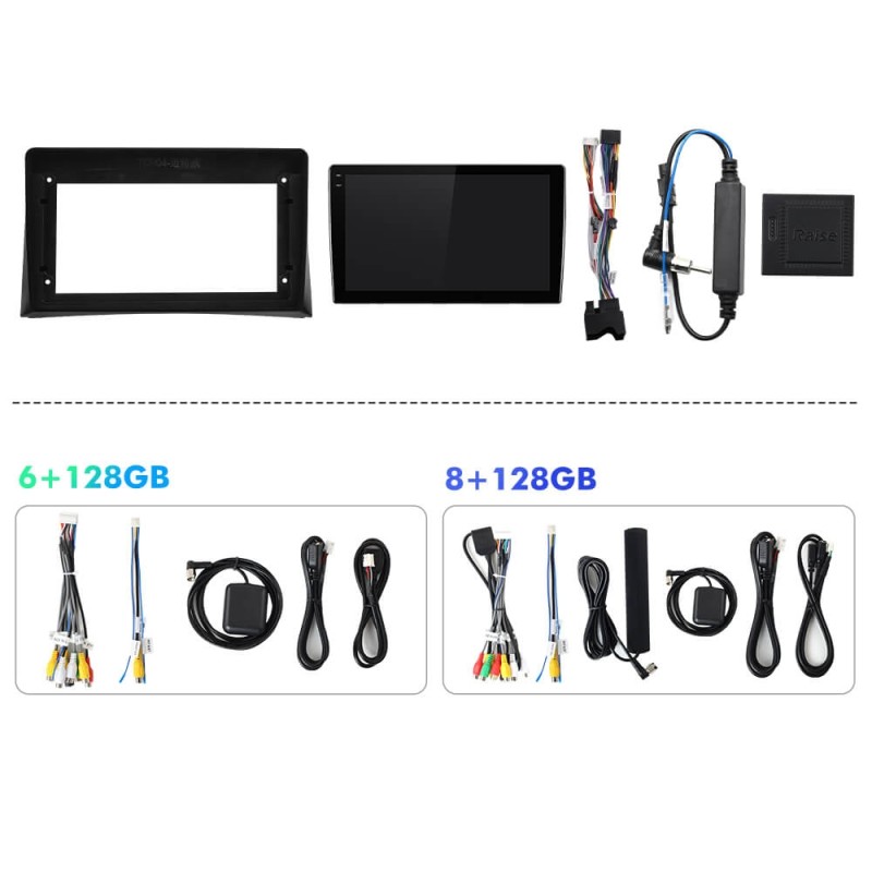 Q6 Qualcomm Android 13 For Volkswagen VW Transporter Multivan T5 Caravel 9" screen  multimedia car radio DSP ADAU
