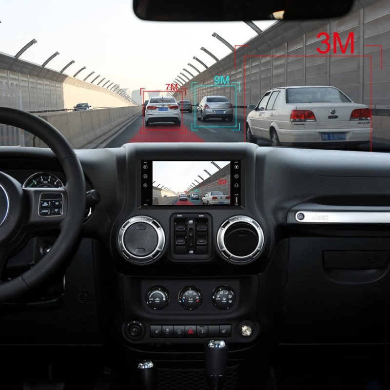 Isudar T8 2 Din 2.0ghz Auto Radio For Jeep/wrangler/patriot