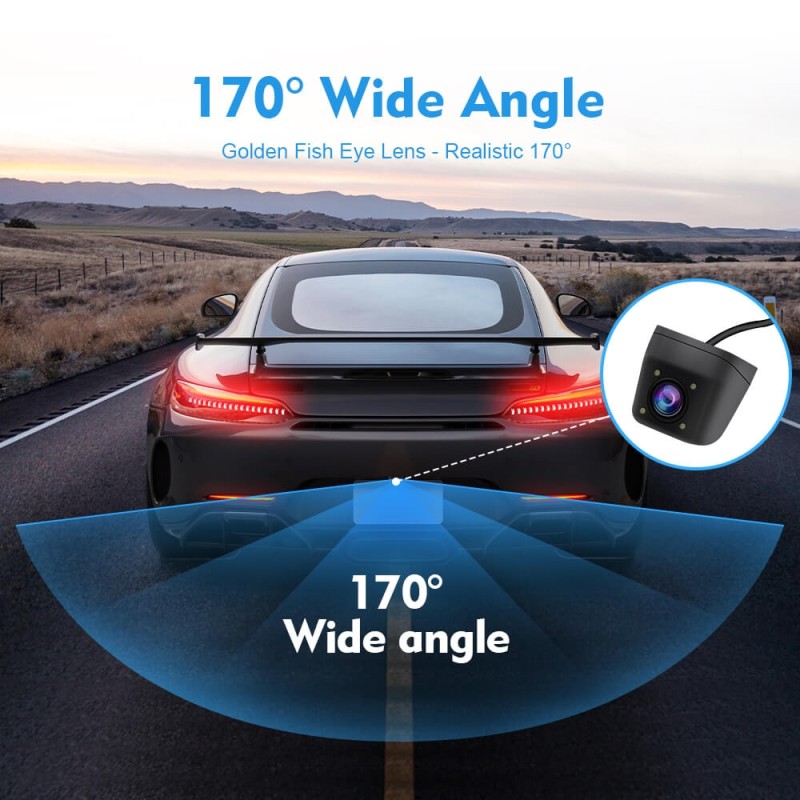 Isudar Rear View Parking Camera AHD 1080P Waterproof Antijamming Suit For ISUDAR Android Series Car Stereo