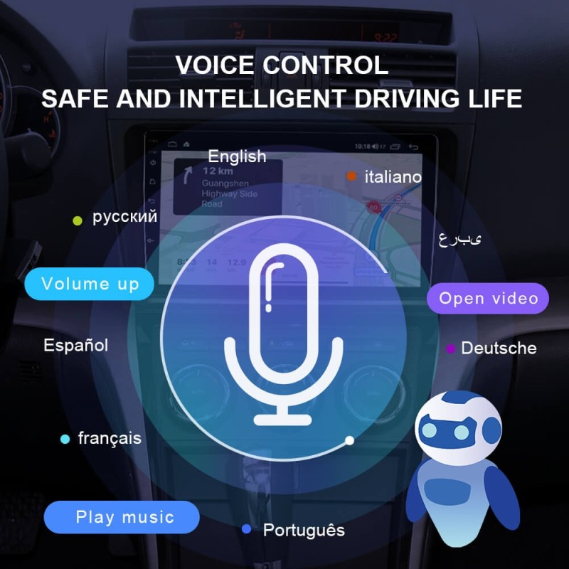 ISUDAR V72 QLED Android 10 Car Radio For Mazda 6 2 3 GH 2007-2012