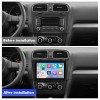 Q6 Qualcomm Android 13 For Volkswagen VW Golf 6 2008-2016 9" screen multimedia car radio DSP ADAU