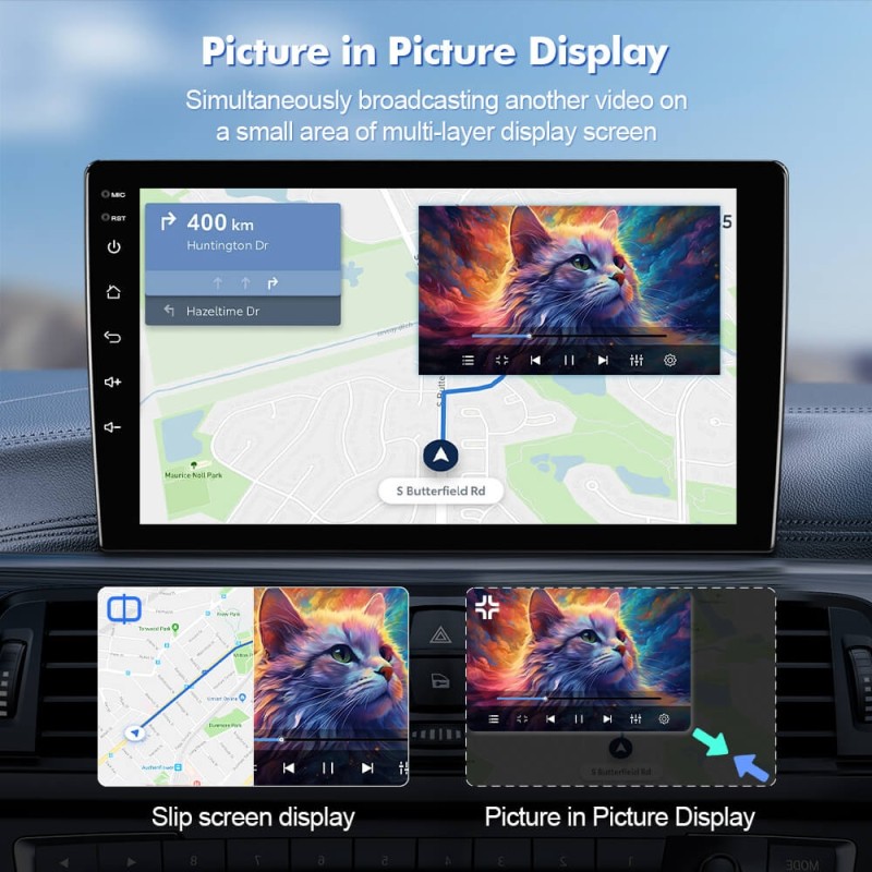 NEW! Android 10-Android 13 QLED Android Auto 9” Car Radio For Honda Odyssey 2005 - 2010