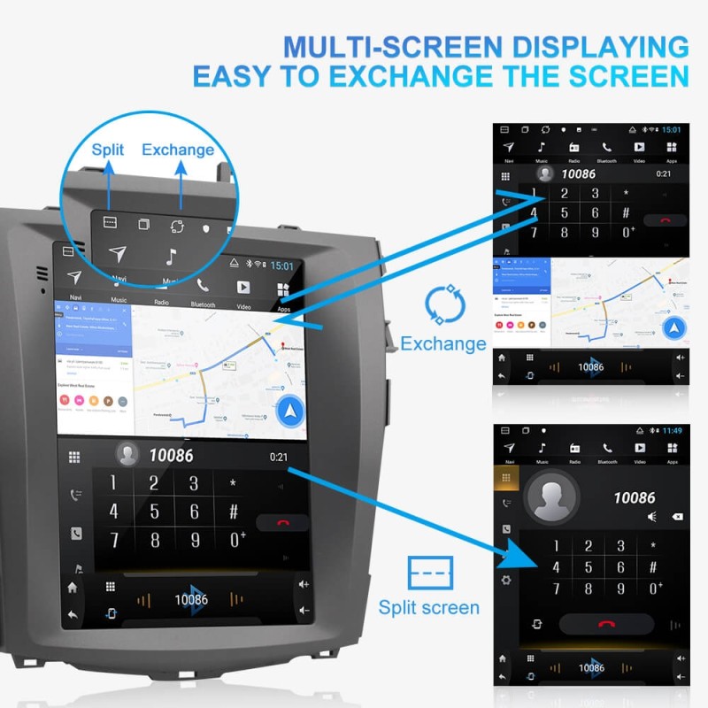 ISUDAR H53 1 Din Android Car Radio For Toyota/Corolla 2007-2011