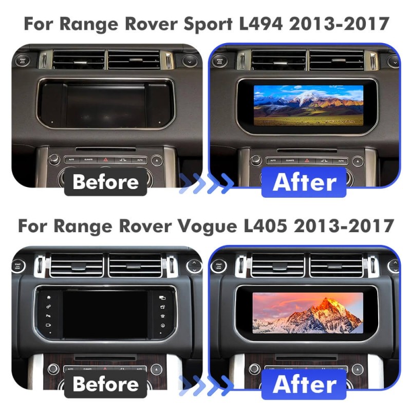 ISUDAR Qualcomm Android 12 10.25 Inch 1920*720P Car head unit stereo for Land Rover Range Rover Sport L494 Range Rover Vogue L405 2013-2017