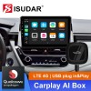 Android 10 Carplay Ai Box Qualcomm 8 Core Car Audio For VW Audi Merceders Toyota Volvo Wireless Carplay