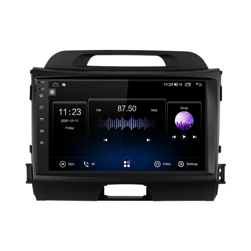 Isudar QLED RDS Car DVD player For KIA Sportage 2010 2011 2012 2013-2016