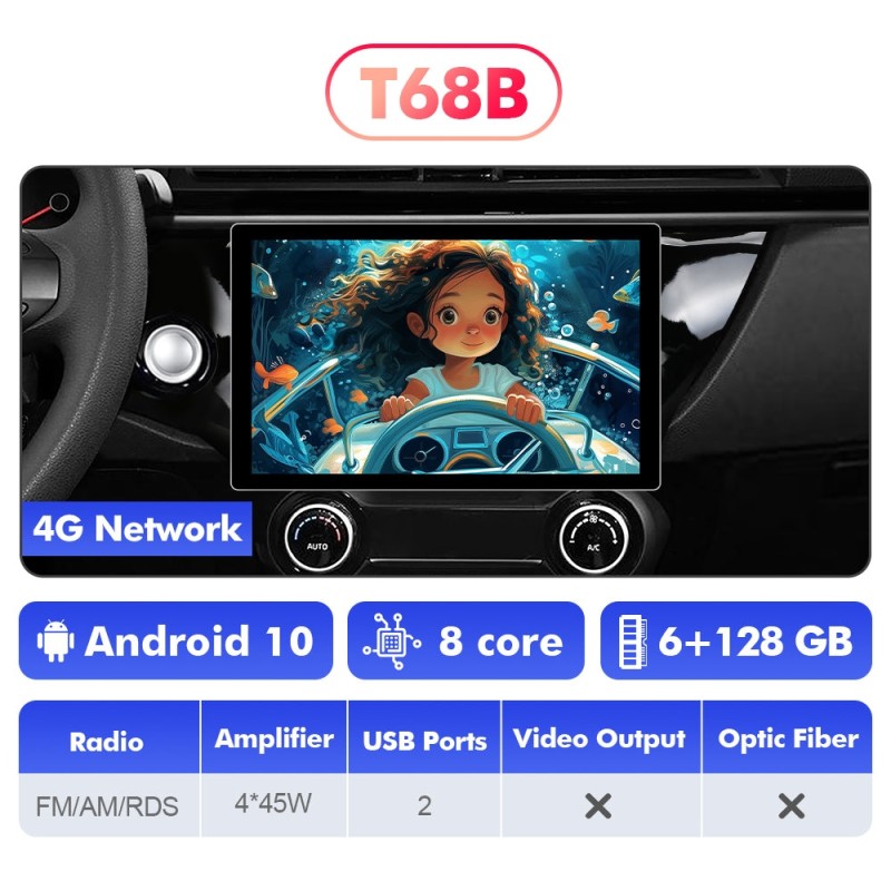 NEW! 11.5” Android 13 For Kia Rio 4 2017-2021 Carplay Car Radio 2K IPS Screen