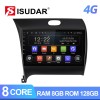 ISUDAR T72 QLED Android 10 Car Radio For Kia/K3/Cerato FORTE 2013-2017