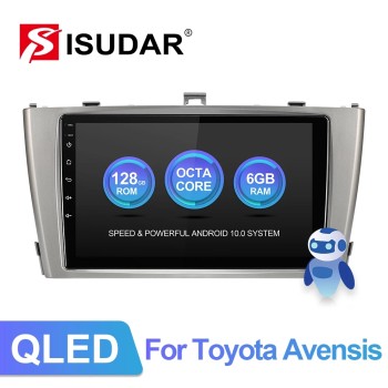 ISUDAR V72 8 core 128G Android 10 For Toyota Avensis GPS